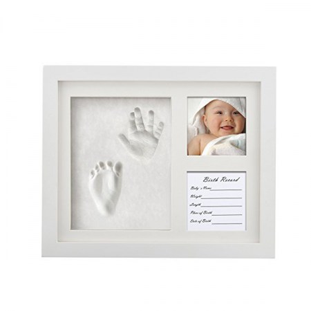 baby handprint frame clay kit